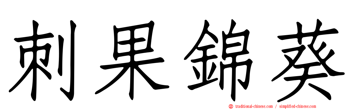 刺果錦葵