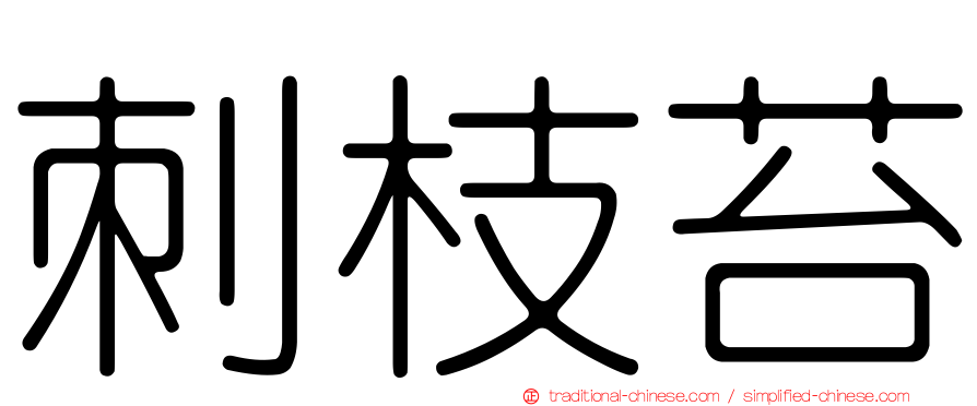 刺枝苔