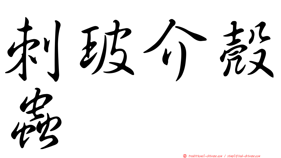 刺玻介殼蟲