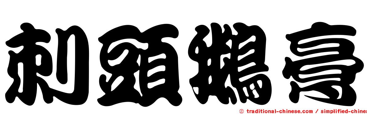 刺頭鵝膏
