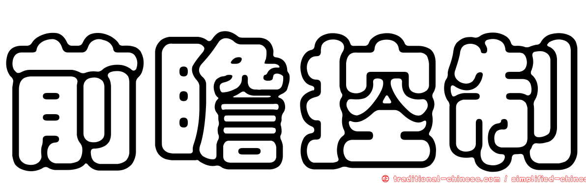 前瞻控制