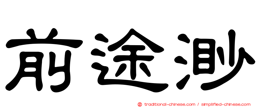 前途渺