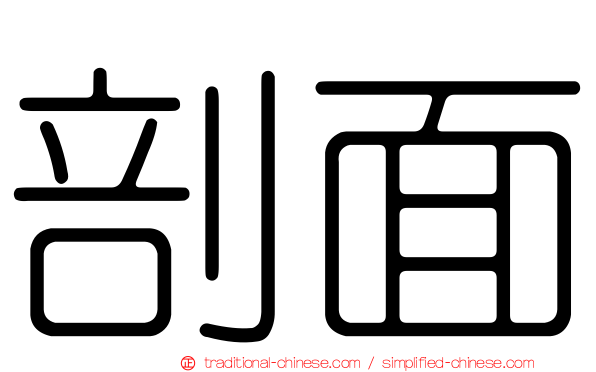 剖面