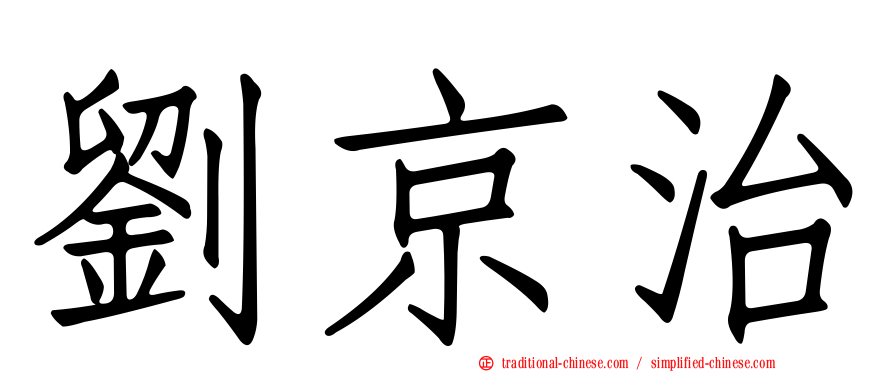 劉京治