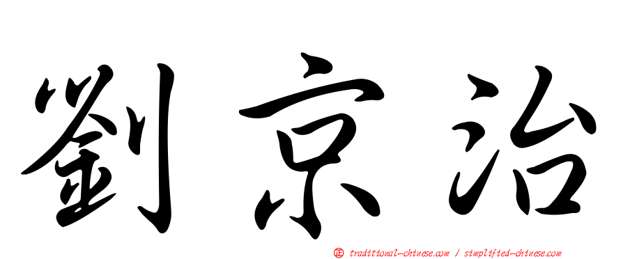 劉京治