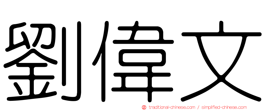 劉偉文