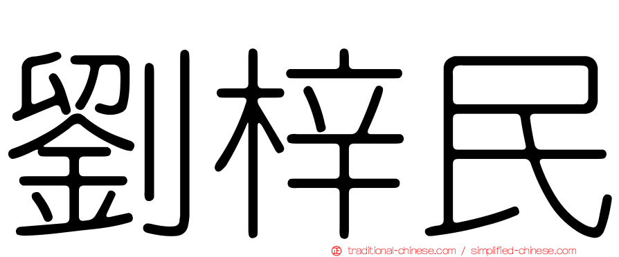 劉梓民