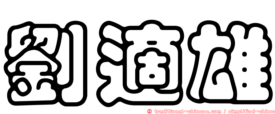 劉適雄