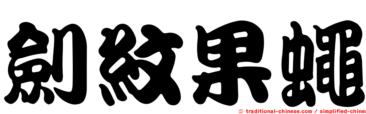 劍紋果蠅