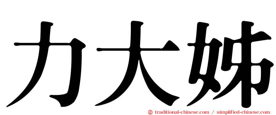 力大姊