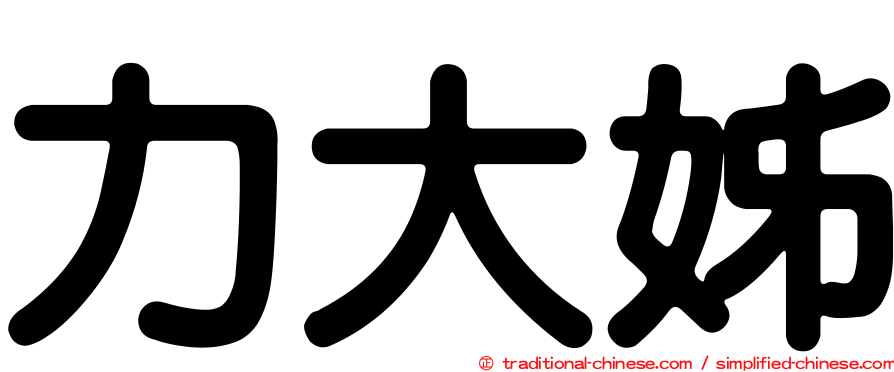 力大姊