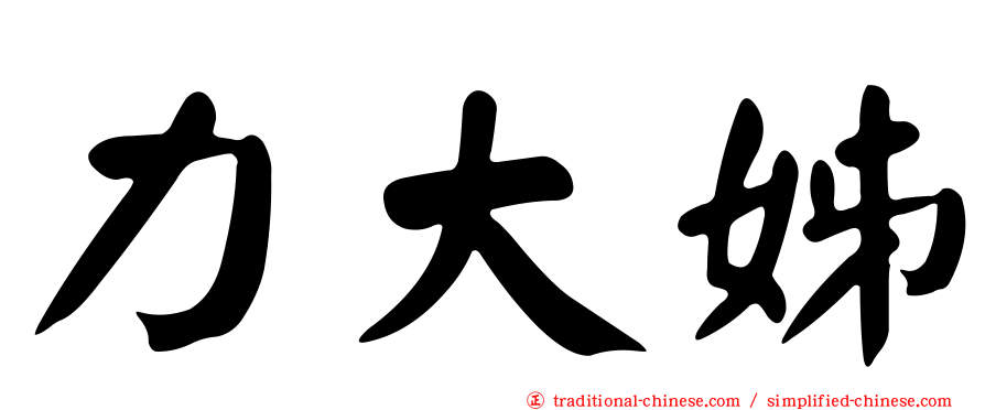 力大姊