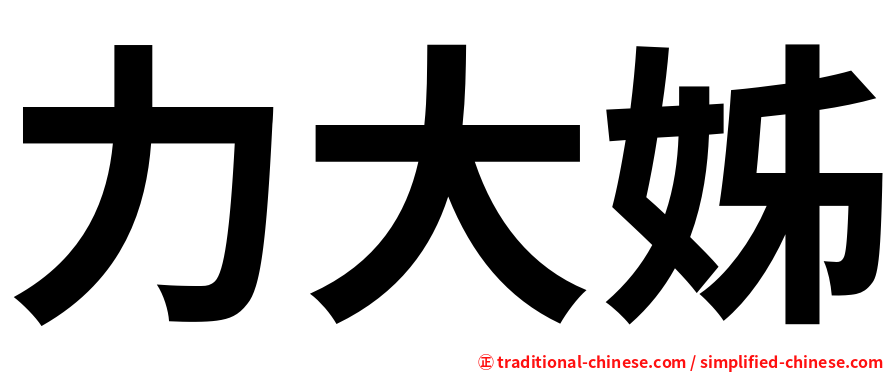 力大姊