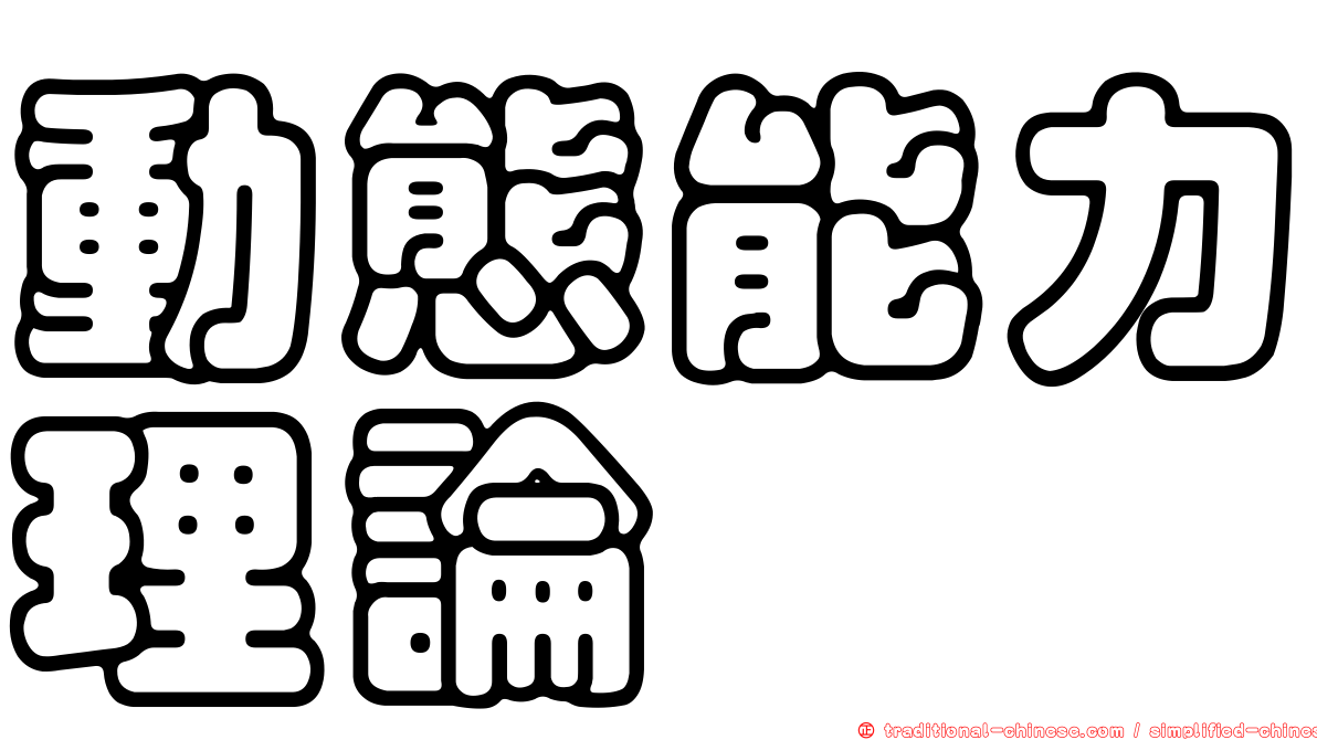 動態能力理論