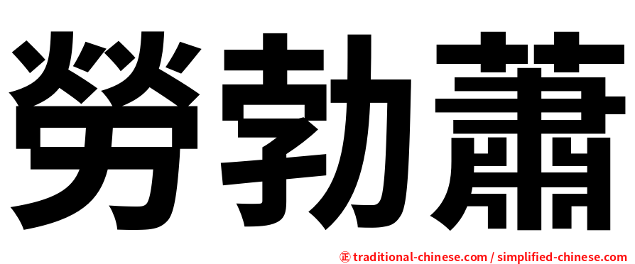 勞勃蕭