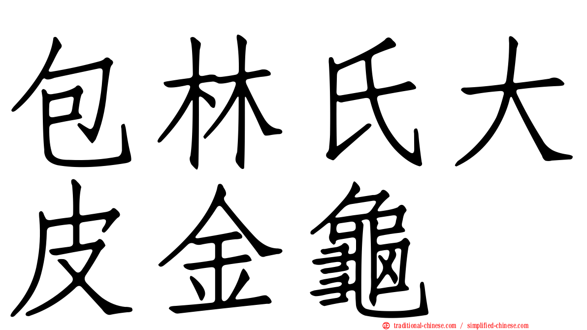 包林氏大皮金龜