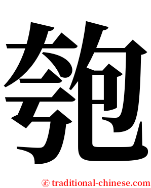 匏 serif font