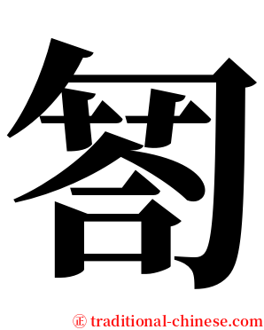 匒 serif font