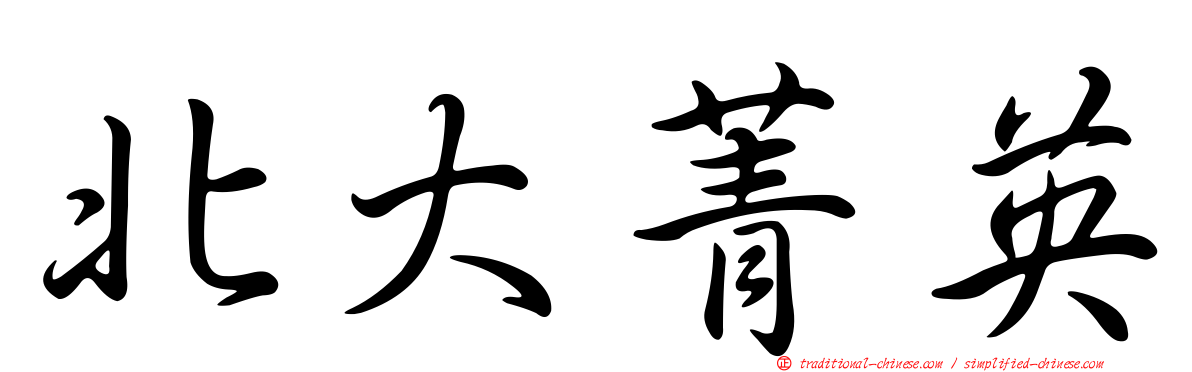 北大菁英