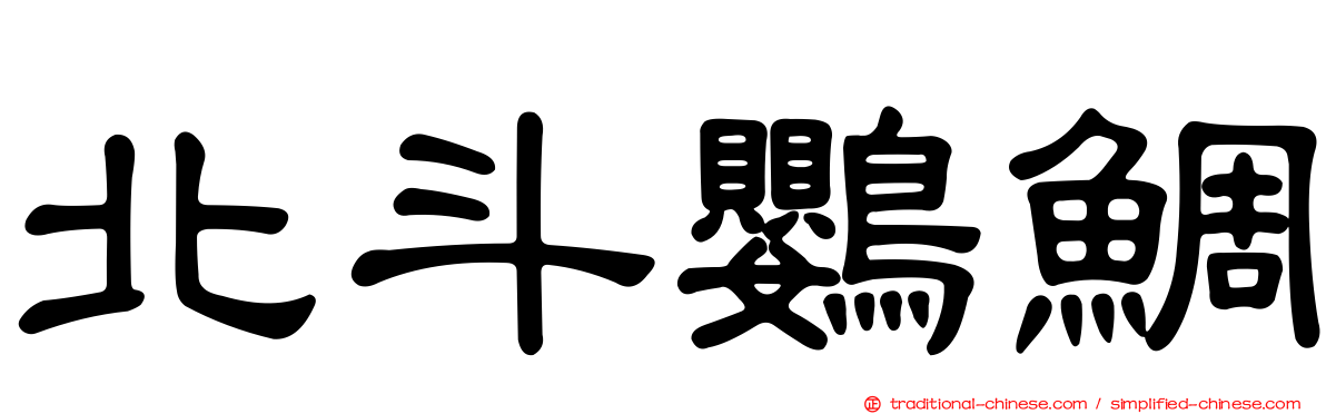 北斗鸚鯛