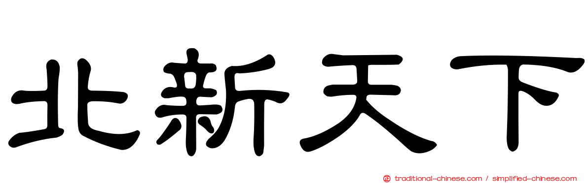 北新天下