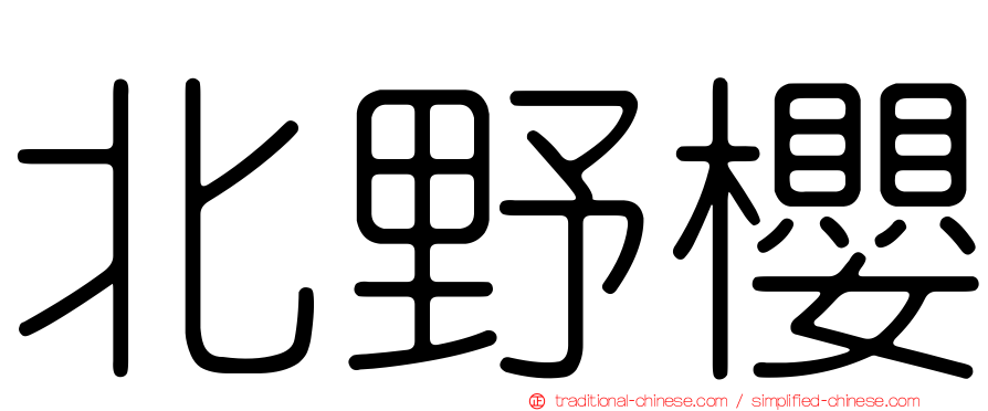 北野櫻