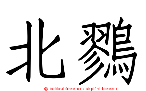 北鷚