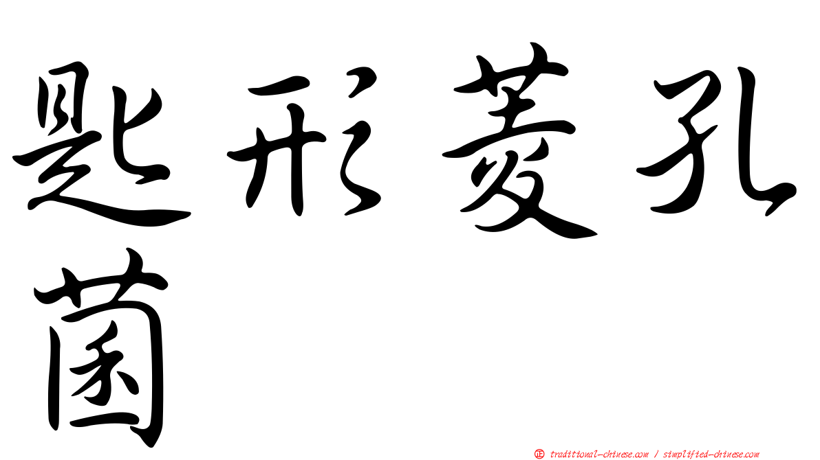 匙形菱孔菌