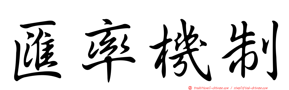 匯率機制