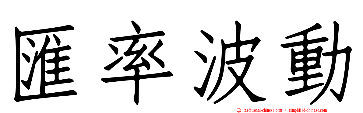 匯率波動
