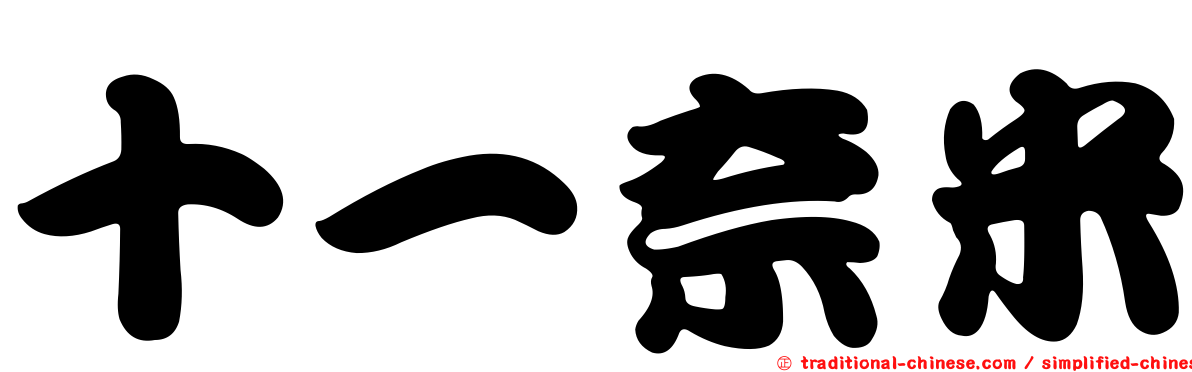 十一奈米