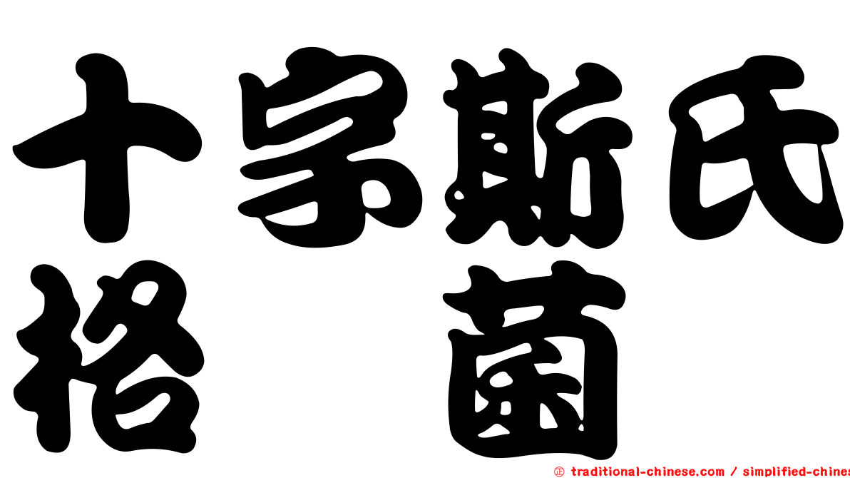 十字斯氏格孢菌