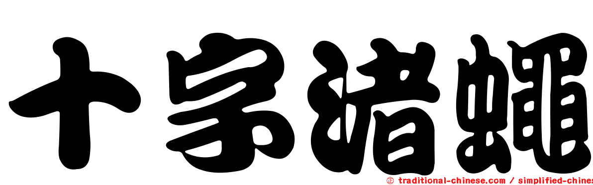 十字渚蠅