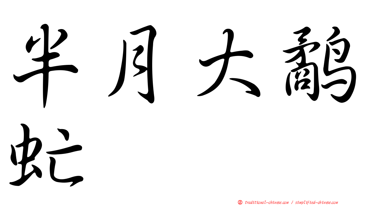 半月大鷸虻
