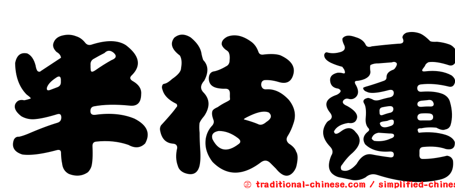 半枝蓮