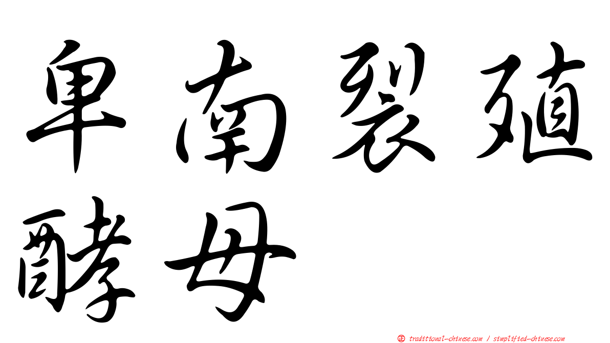 卑南裂殖酵母