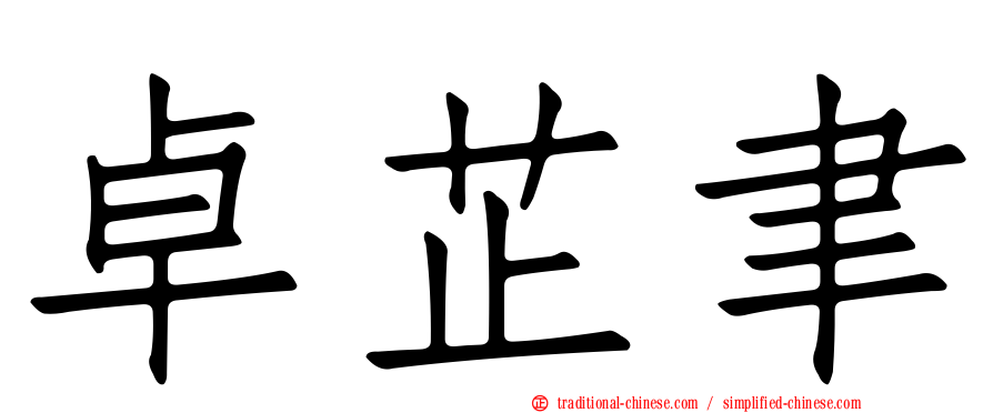 卓芷聿