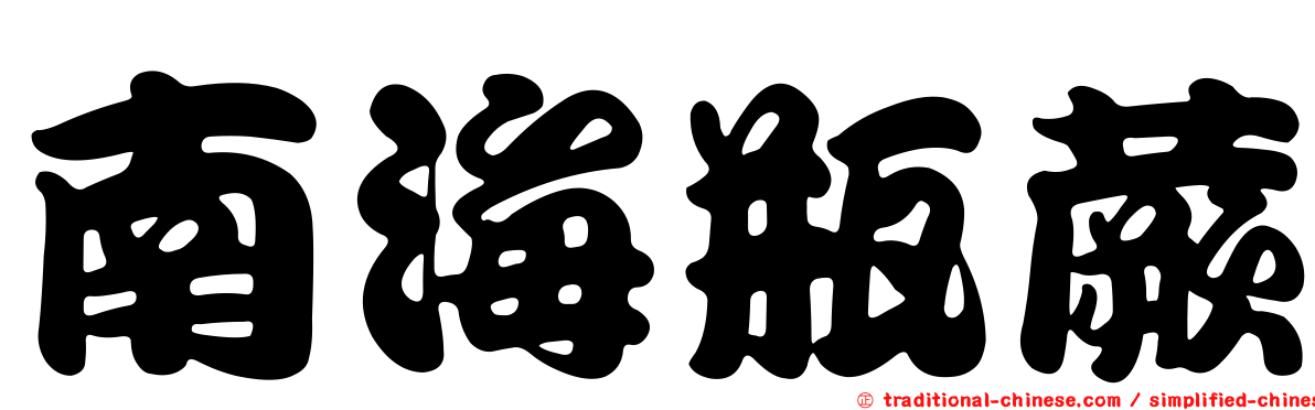 南海瓶蕨