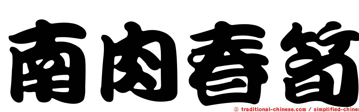 南肉春筍