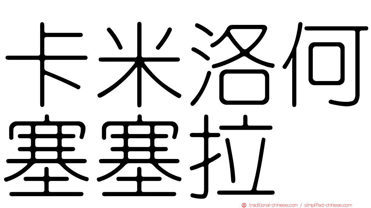 卡米洛何塞塞拉