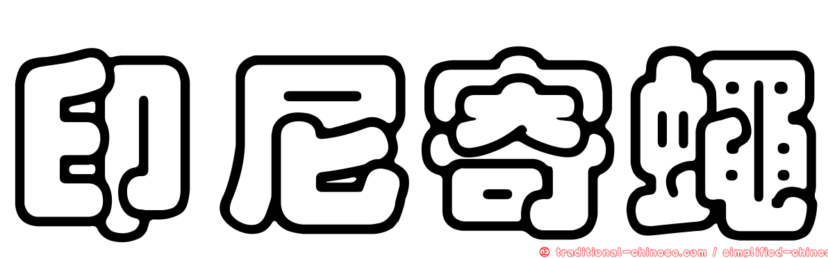 印尼寄蠅