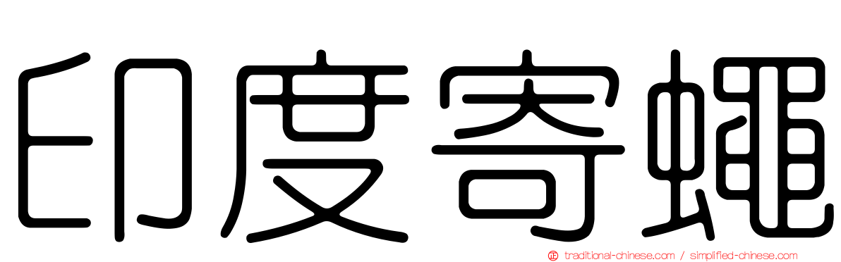 印度寄蠅