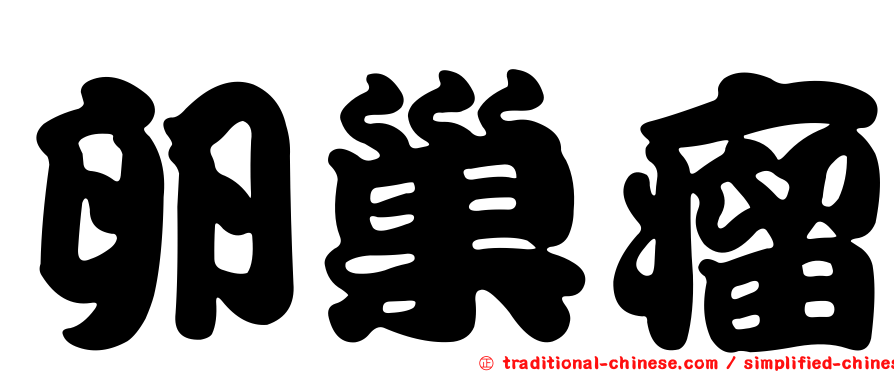 卵巢瘤