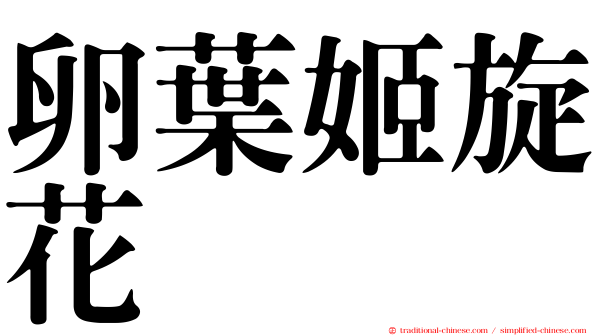 卵葉姬旋花