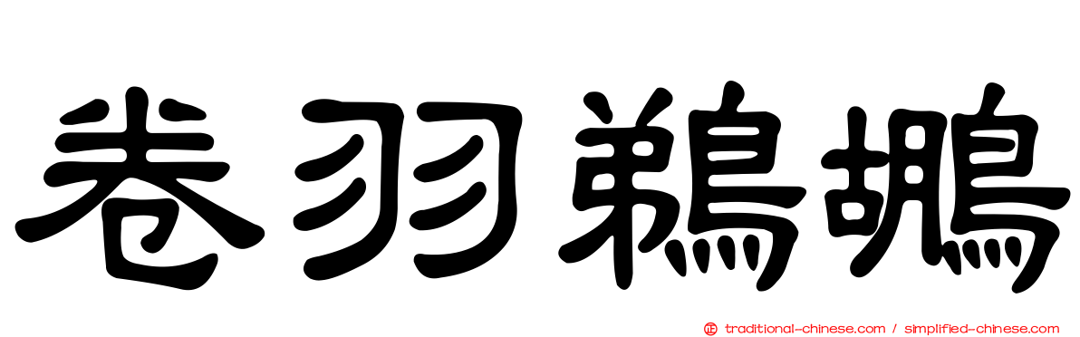 卷羽鵜鶘