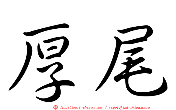 厚尾