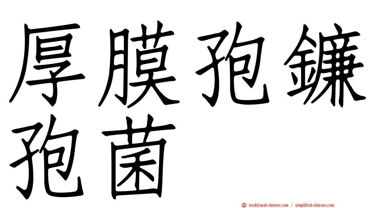 厚膜孢鐮孢菌