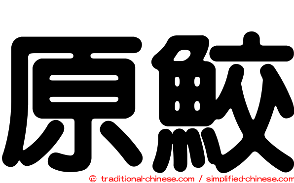 原鮫