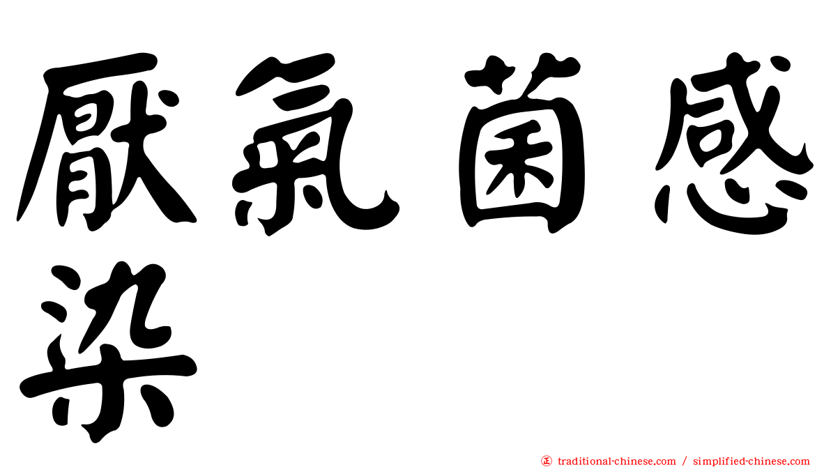 厭氣菌感染