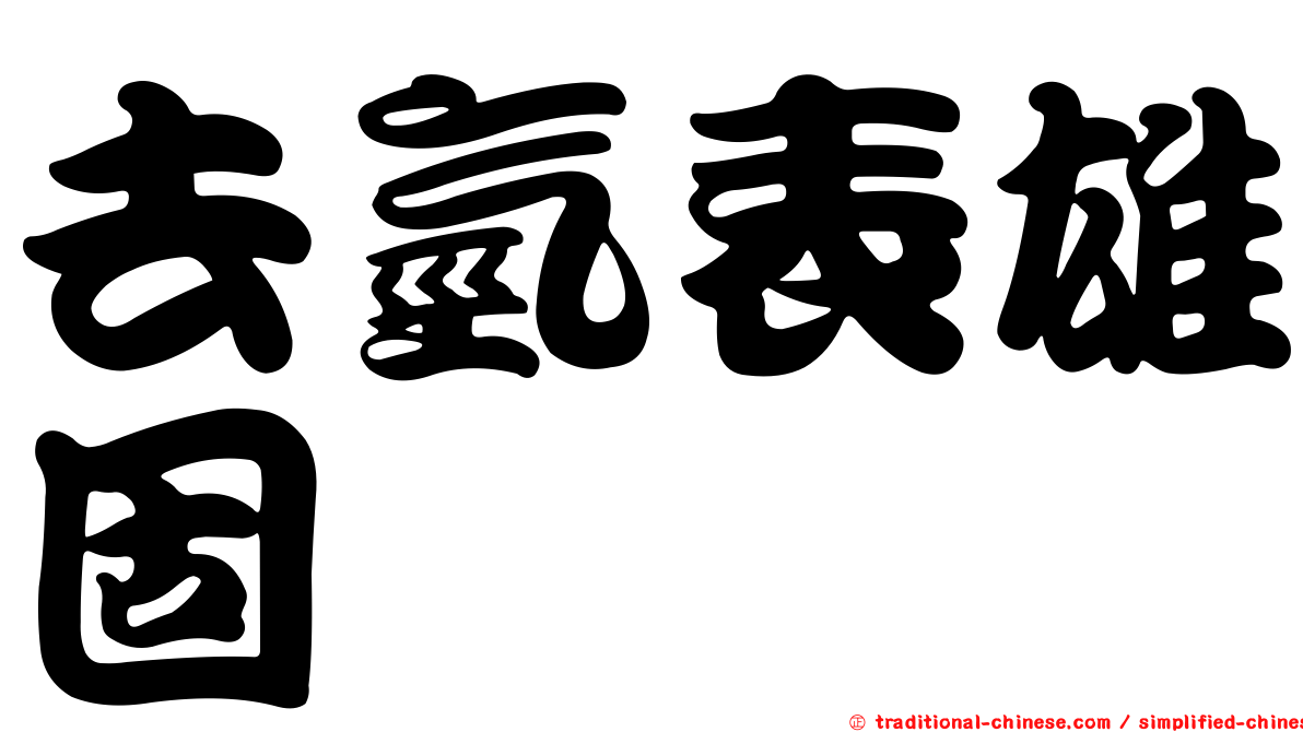去氫表雄固酮
